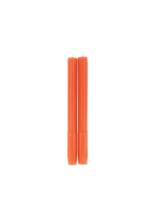 Main View - 点击放大 - MAMÈNE - Dinner Candle Set Of 2 — Orange Corail