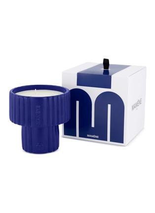 Detail View - 点击放大 - MAMÈNE - Simone The Podium Medium Refillable Candle 200g — Bleu Cobalt