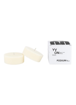 Detail View - 点击放大 - MAMÈNE - Small Podium Candle Refill 100g Set of 2 — Yvon