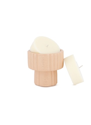 Detail View - 点击放大 - MAMÈNE - Simone The Podium Small Refillable Candle 100g — Nude