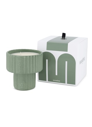 Detail View - 点击放大 - MAMÈNE - Andy The Podium Medium Refillable Candle 200g — Verd De Gris