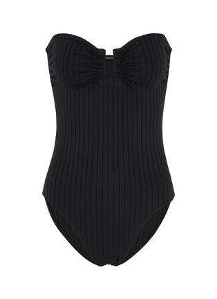 首图 - 点击放大 - ERES - Bossa Nova Ribbed Bustier Swimsuit