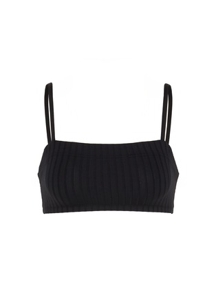 首图 - 点击放大 - ERES - Praia Ribbed Crop Top Bra