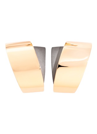 首图 - 点击放大 - VHERNIER - Tourbillon 18K Rose Gold Titanium Earclips