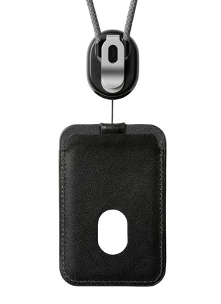 Detail View - 点击放大 - ORBITKEY - ID Card Holder with Lanyard — Black