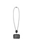 Main View - 点击放大 - ORBITKEY - ID Card Holder with Lanyard — Black