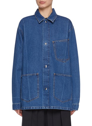首图 - 点击放大 - SETCHU - Medium Wash Work Jacket