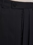  - SETCHU - Pleated Wrap Back Wool Culottes