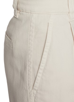  - BRUNELLO CUCINELLI - 褶裥混棉长裤
