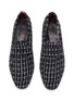 细节 - 点击放大 - BOUGEOTTE - Flâneur 35 Lurex Tweed Loafers