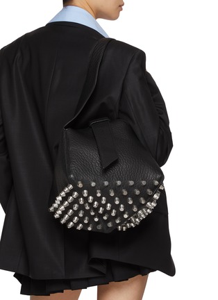 模特儿示范图 - 点击放大 - ALEXANDERWANG - 中号 REX 皮革流浪包