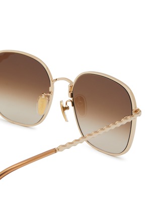 细节 - 点击放大 - CHLOÉ - Metal Square Sunglasses