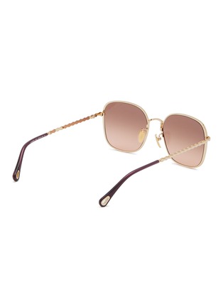 模特儿示范图 - 点击放大 - CHLOÉ - Metal Square Sunglasses