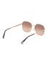 模特儿示范图 - 点击放大 - CHLOÉ - Metal Square Sunglasses