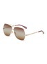 首图 - 点击放大 - CHLOÉ - Aly Metal Aviator Sunglasses