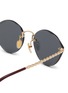 细节 - 点击放大 - CHLOÉ - Metal Cat Eye Sunglasses