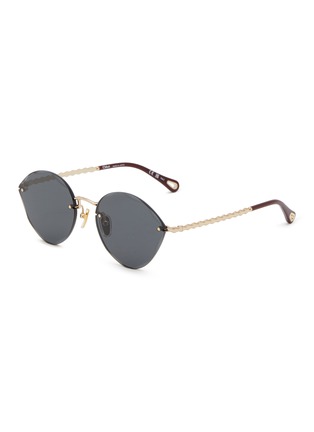 首图 - 点击放大 - CHLOÉ - Metal Cat Eye Sunglasses