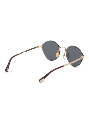 模特儿示范图 - 点击放大 - CHLOÉ - Metal Cat Eye Sunglasses