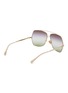 模特儿示范图 - 点击放大 - CHLOÉ - Aly Metal Aviator Sunglasses