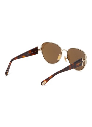 模特儿示范图 - 点击放大 - CHLOÉ - Marcie Metal Round Sunglasses