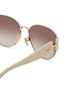 细节 - 点击放大 - CHLOÉ - Marcie Metal Round Sunglasses