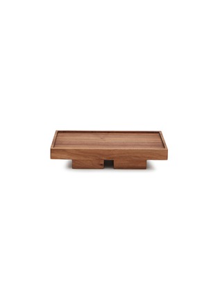 Main View - 点击放大 - SOCIETY LIMONTA - Small Treit Uno Walnut Wood Tray