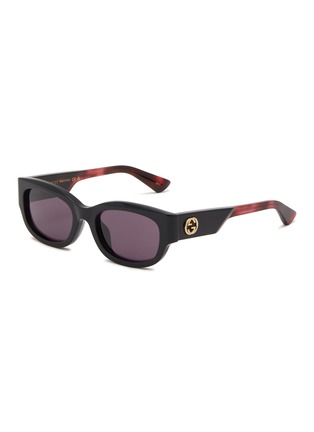 首图 - 点击放大 - GUCCI - Recycled Acetate Oval Sunglasses