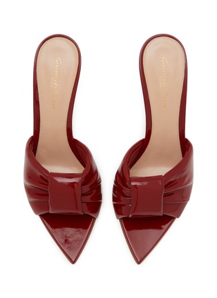细节 - 点击放大 - GIANVITO ROSSI - Amour 85  Leather Mule Sandals
