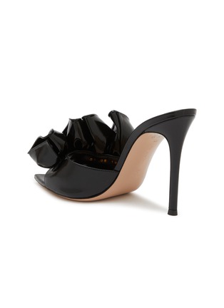  - GIANVITO ROSSI - Gabrielle 105 Leather Mule Sandals