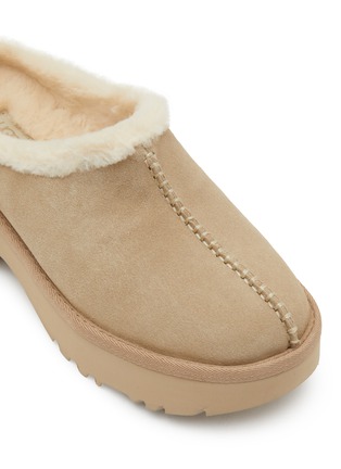 细节 - 点击放大 - UGG - New Heights Suede Clogs