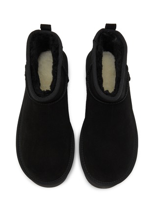 细节 - 点击放大 - UGG - Classic Ultra Mini Suede Platform Ankle Boots