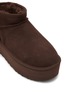 细节 - 点击放大 - UGG - Classic Ultra Mini Suede Platform Ankle Boots