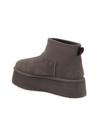  - UGG - Classic Mini Dipper Ankle Platform Suede Boots