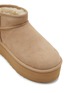 细节 - 点击放大 - UGG - Classic Ultra Mini Suede Platform Ankle Boots