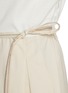  - PESERICO - Bi-fabric Drawstring Dress