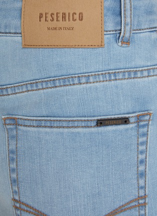 - PESERICO - Wide Leg Washed Jeans