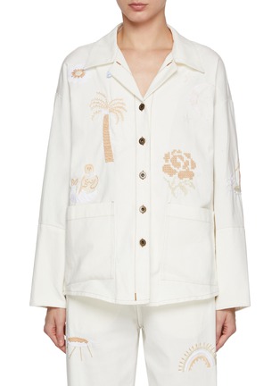 首图 - 点击放大 - SUSANNA BLU - JP9 Peonia Cotton Jacket