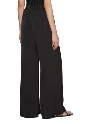 背面 - 点击放大 - FABIANA FILIPPI - Elastic Waist Satin Pants