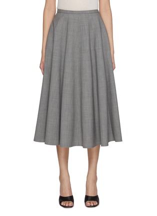 首图 - 点击放大 - FABIANA FILIPPI - Bistretch Wool Circle Skirt