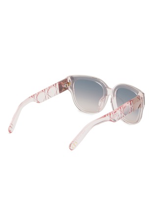 模特儿示范图 - 点击放大 - DIOR - Lady 95.22 R3F Acetate Square Sunglasses