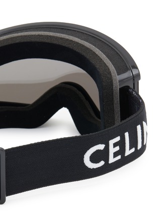 细节 - 点击放大 - CELINE - Logo Acetate Angular Ski Mask
