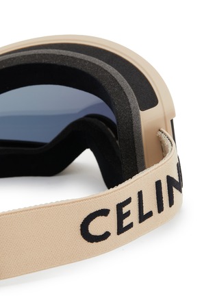 细节 - 点击放大 - CELINE - Logo Acetate Angular Ski Mask