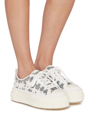 模特儿示范图 - 点击放大 - AMIRI - Platform Stars Women's Sneakers