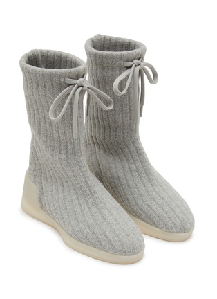 细节 - 点击放大 - FEAR OF GOD SHOES - Moc Knit Wool Women's Sneakers