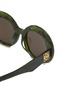 细节 - 点击放大 - LOEWE - Anagram Acetate Round Sunglasses