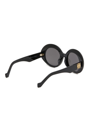 模特儿示范图 - 点击放大 - LOEWE - Anagram Acetate Round Optical Glasses