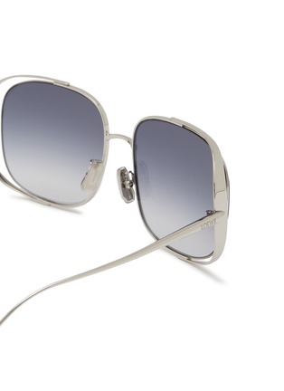 细节 - 点击放大 - LOEWE - Metal Square Sunglasses