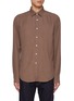 首图 - 点击放大 - CANALI - Point Collar Shirt