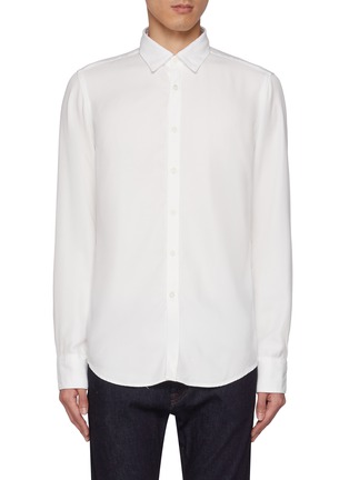 首图 - 点击放大 - CANALI - Point Collar Shirt