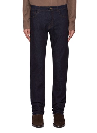 首图 - 点击放大 - CANALI - Comfort Denim Jeans